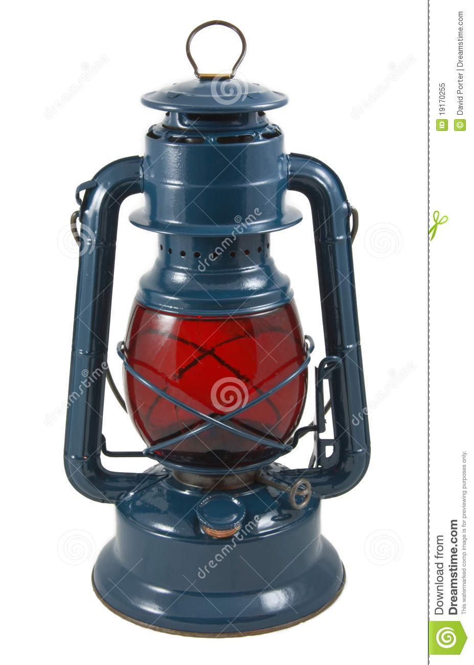 Antique Gas Railroad Lantern