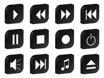 Audio Player Button Icons