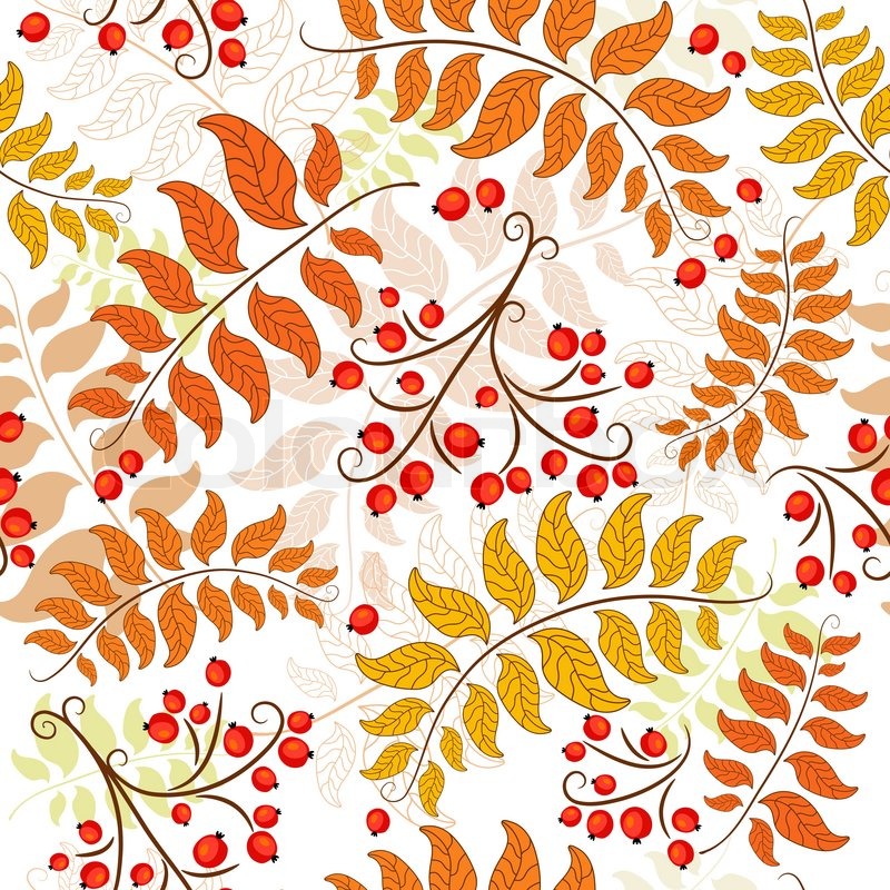 Autumn Fall Leaves Patterns