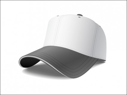 8 Baseball Cap Vector Template Images