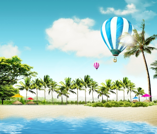 Beach Theme Flyer Template Free Beach Theme Flyer Template Free