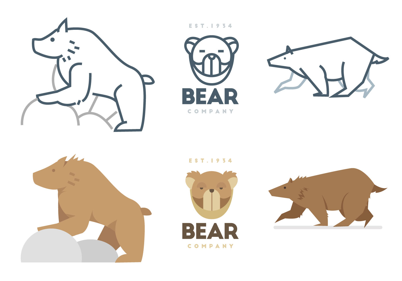 Bear Vector Art