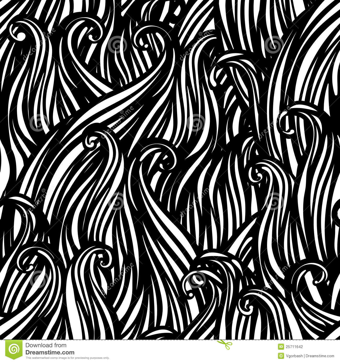 Black and White Abstract Designs