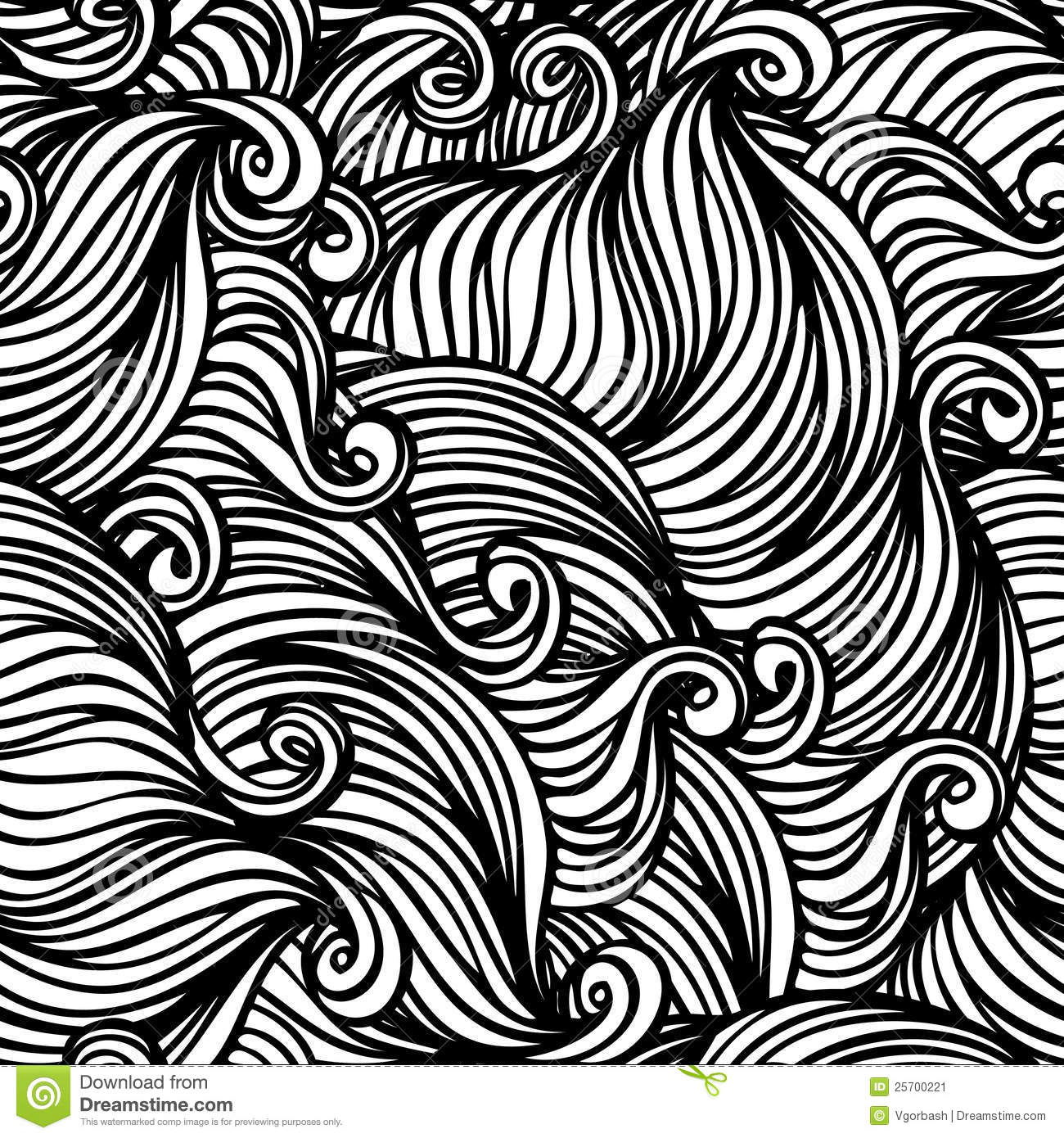 Black and White Abstract Patterns