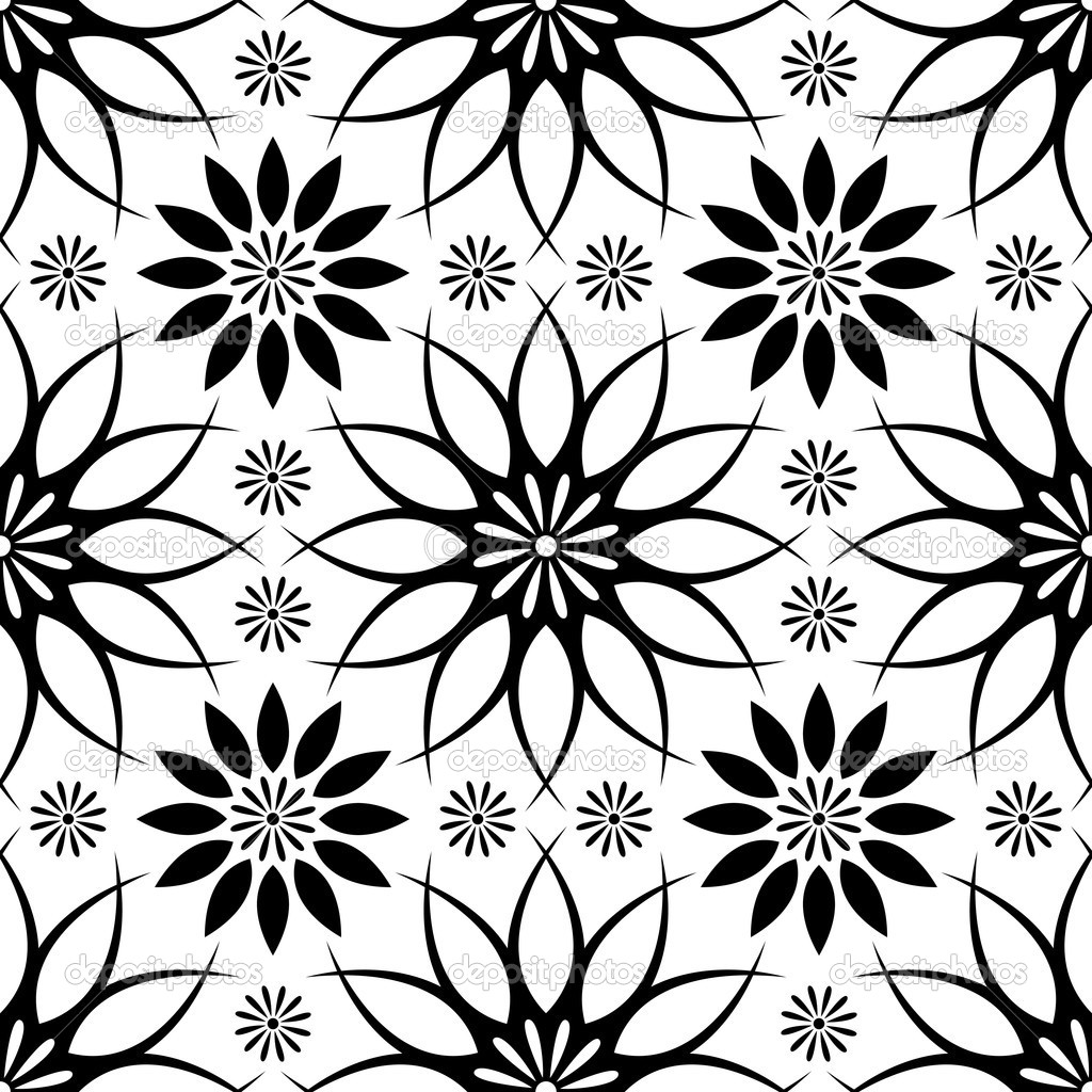 Black and White Abstract Patterns