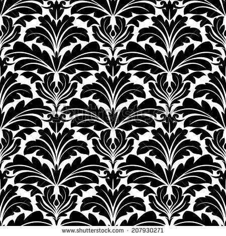 Black and White Bold Pattern