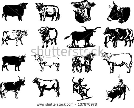 Black and White Vector Clip Art