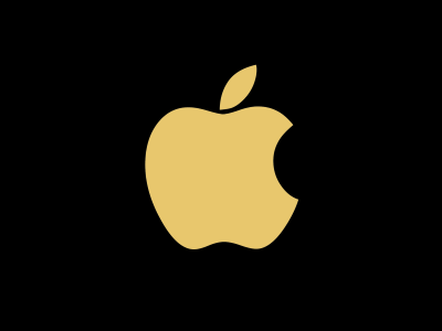 Black Apple Logo