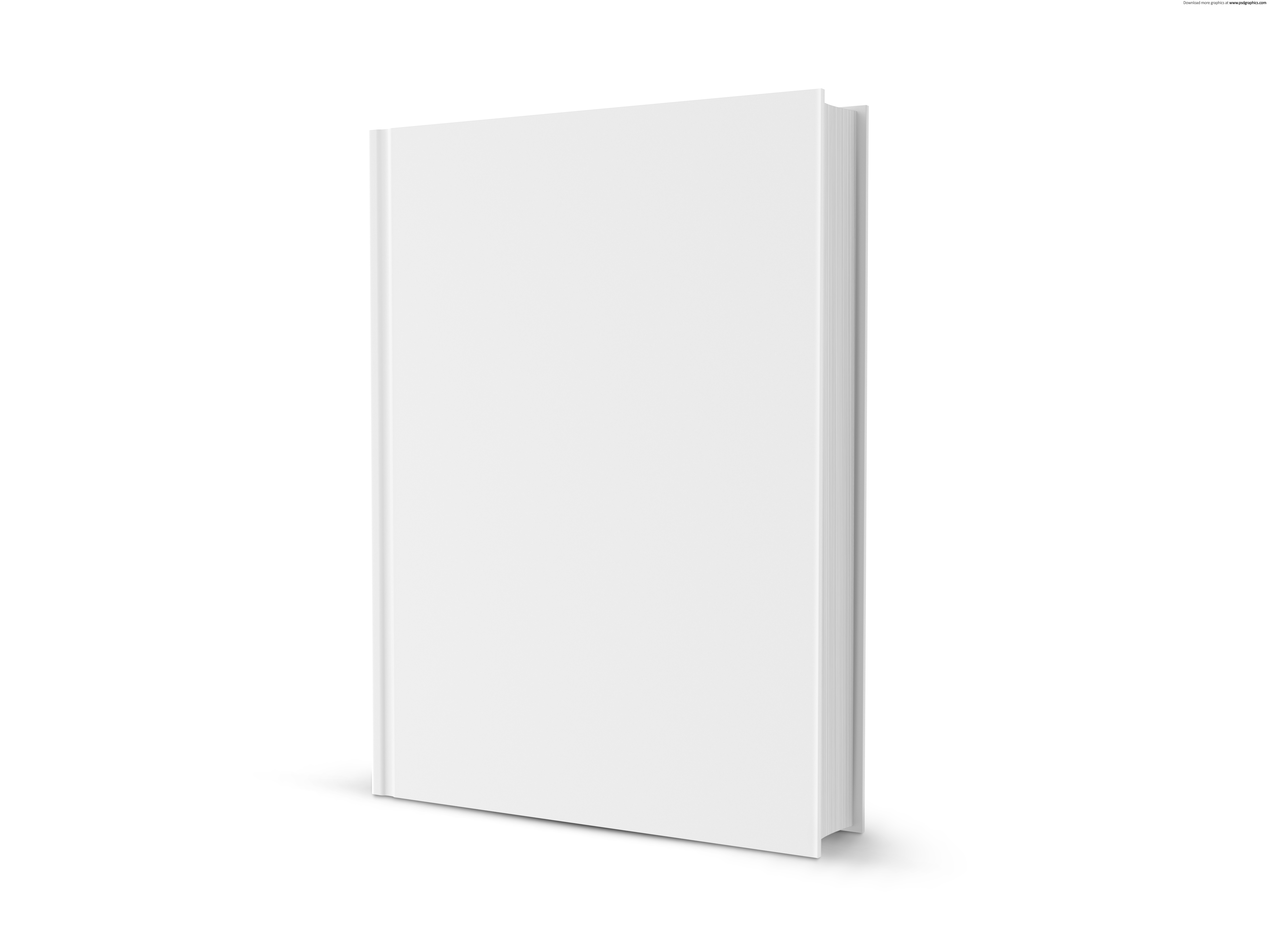 Blank Book Cover Template