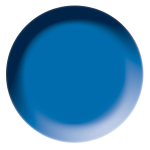 Blue Round Button
