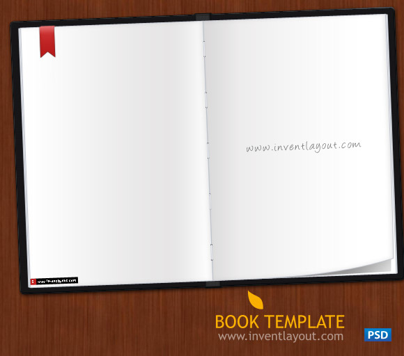 Book PSD Template