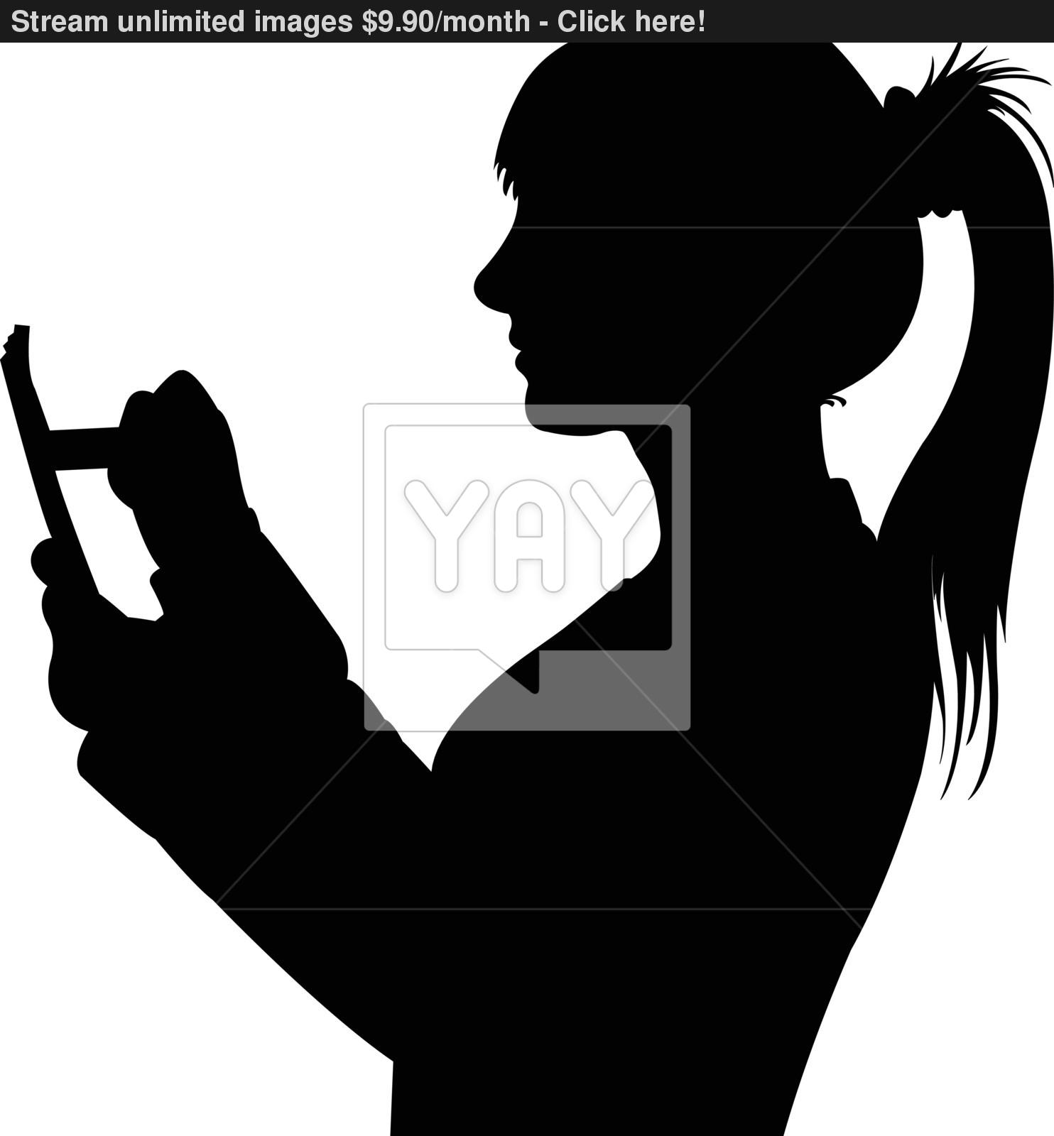 Businesswoman Silhouette