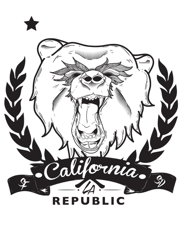 California Bear Art