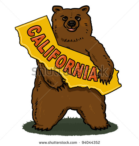 California Bear Cartoon