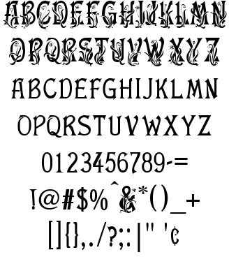 Calligraphy Fonts