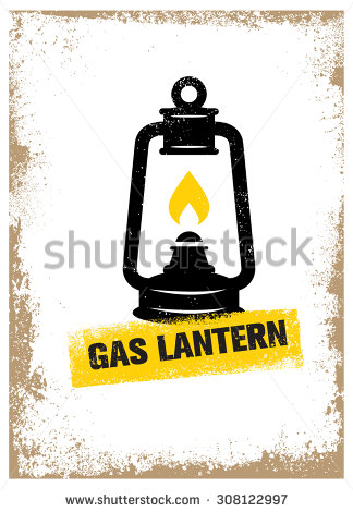 Camping Lantern Vector