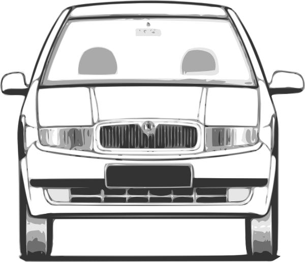 Car Front View Clip Art