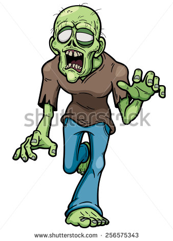 Cartoon Zombie Illustration
