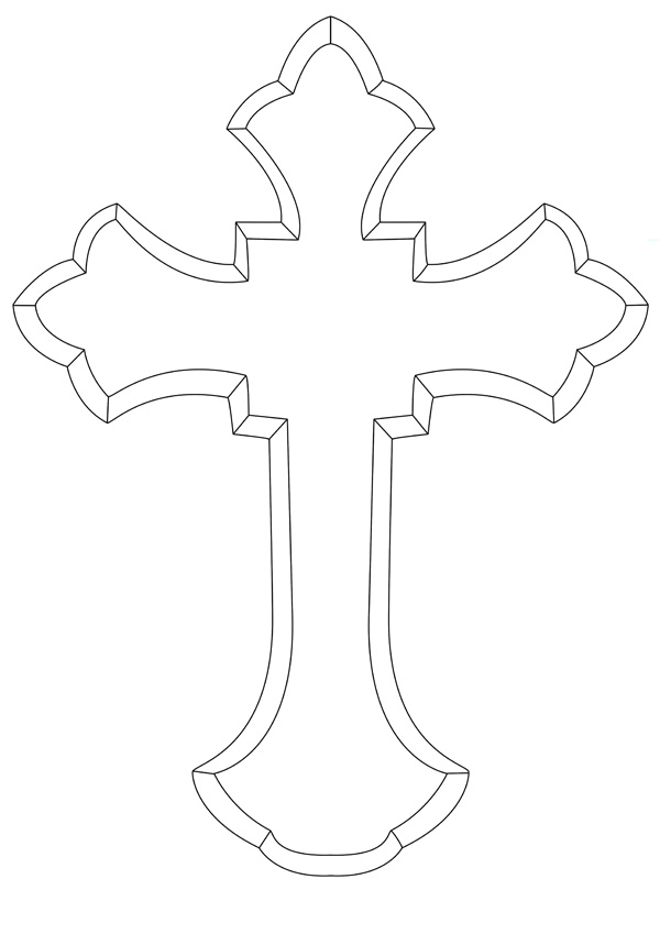 Christian Cross Drawings