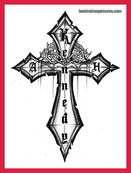 Christian Cross Tattoo Designs