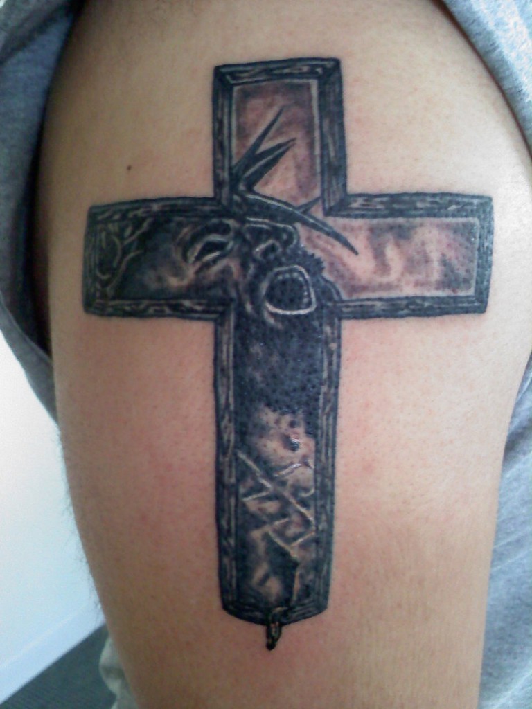 Christian Cross Tattoos for Men