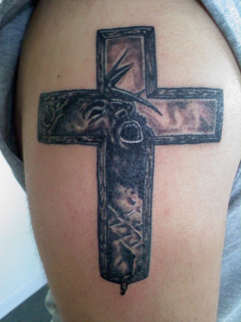 Christian Cross Tattoos for Men Christian Cross Tattoos for Men