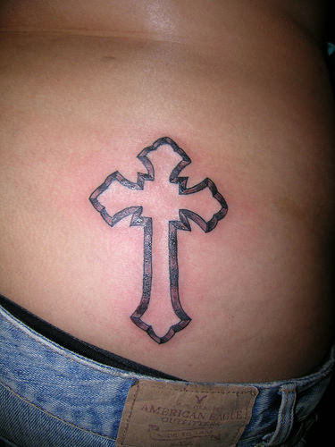 Christian Cross Tattoos for Women