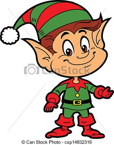 Christmas Elf Clip Art