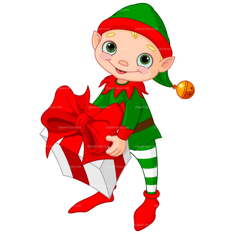 Christmas Elf Clip Art