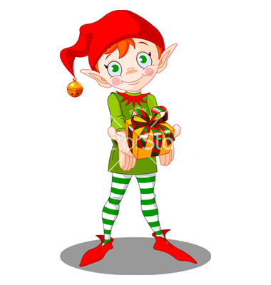 Christmas Elf Clip Art