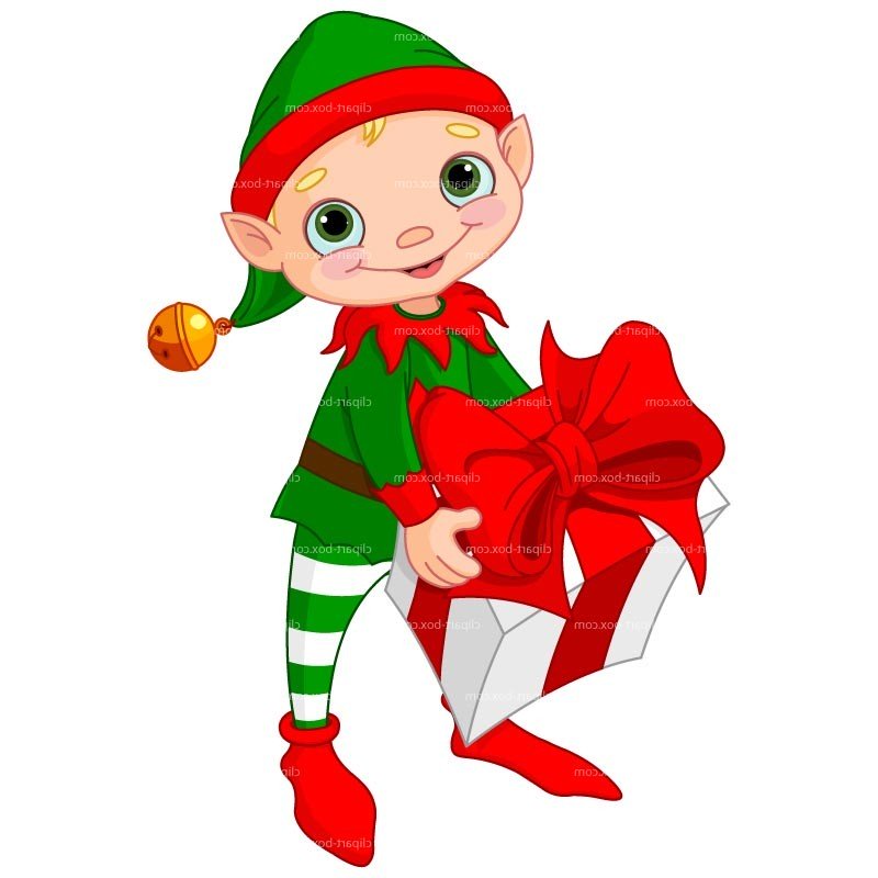 12 Photos of Free Vector Christmas Elf Clip Art