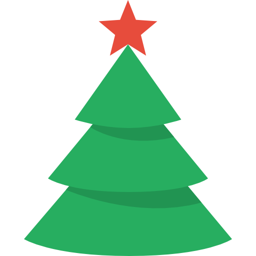 6 Christmas Tree Icon Images