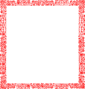 Clip Art Red Borders Designs