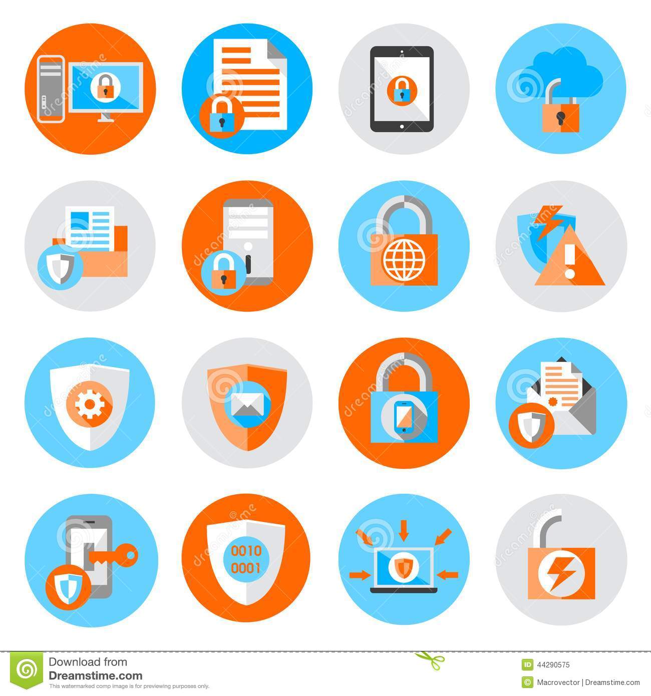 Cloud Data Security Icon Cloud Data Security Icon