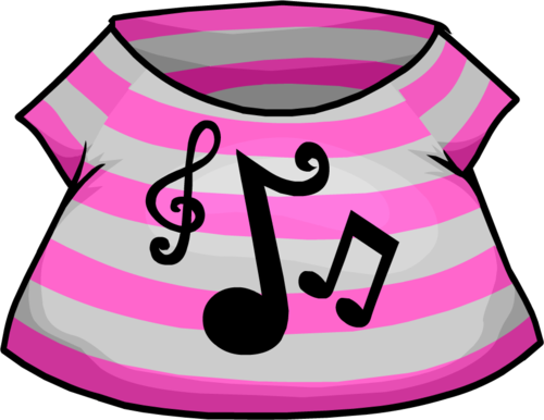 Club Penguin Music Shirt