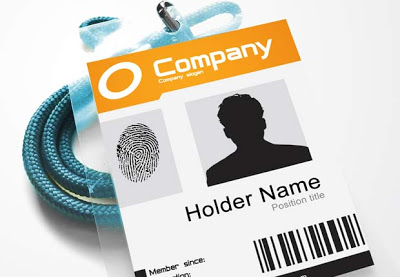Company ID Card Templates Free
