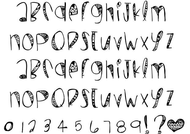 Crazy Letter Fonts