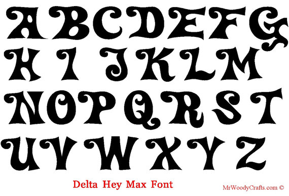 Crazy Letter Fonts