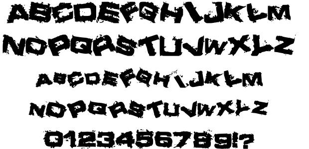 Crazy Letter Fonts