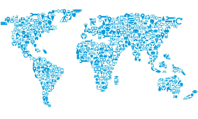 Cultural Diversity World Map