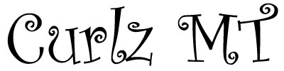 Curlz MT Font