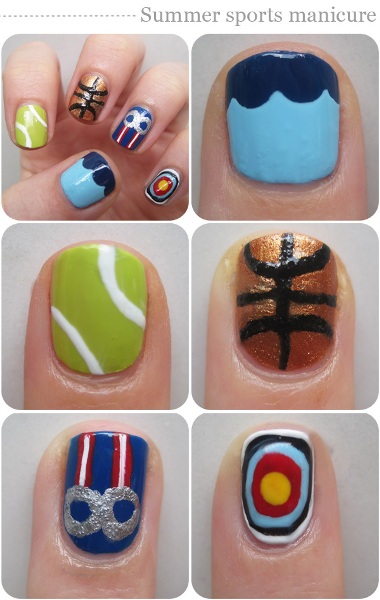 Cute Nail Designs Sports