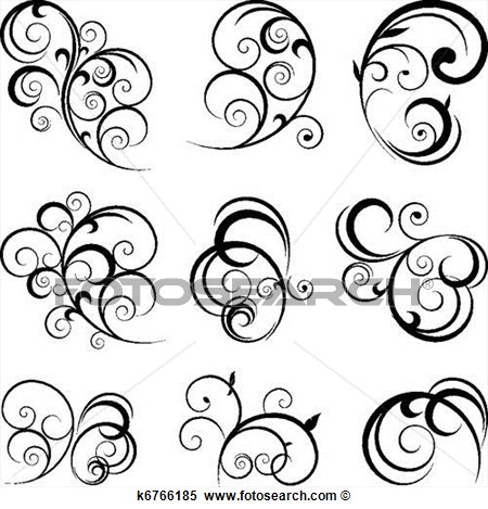 Decorative Scroll Clip Art Free
