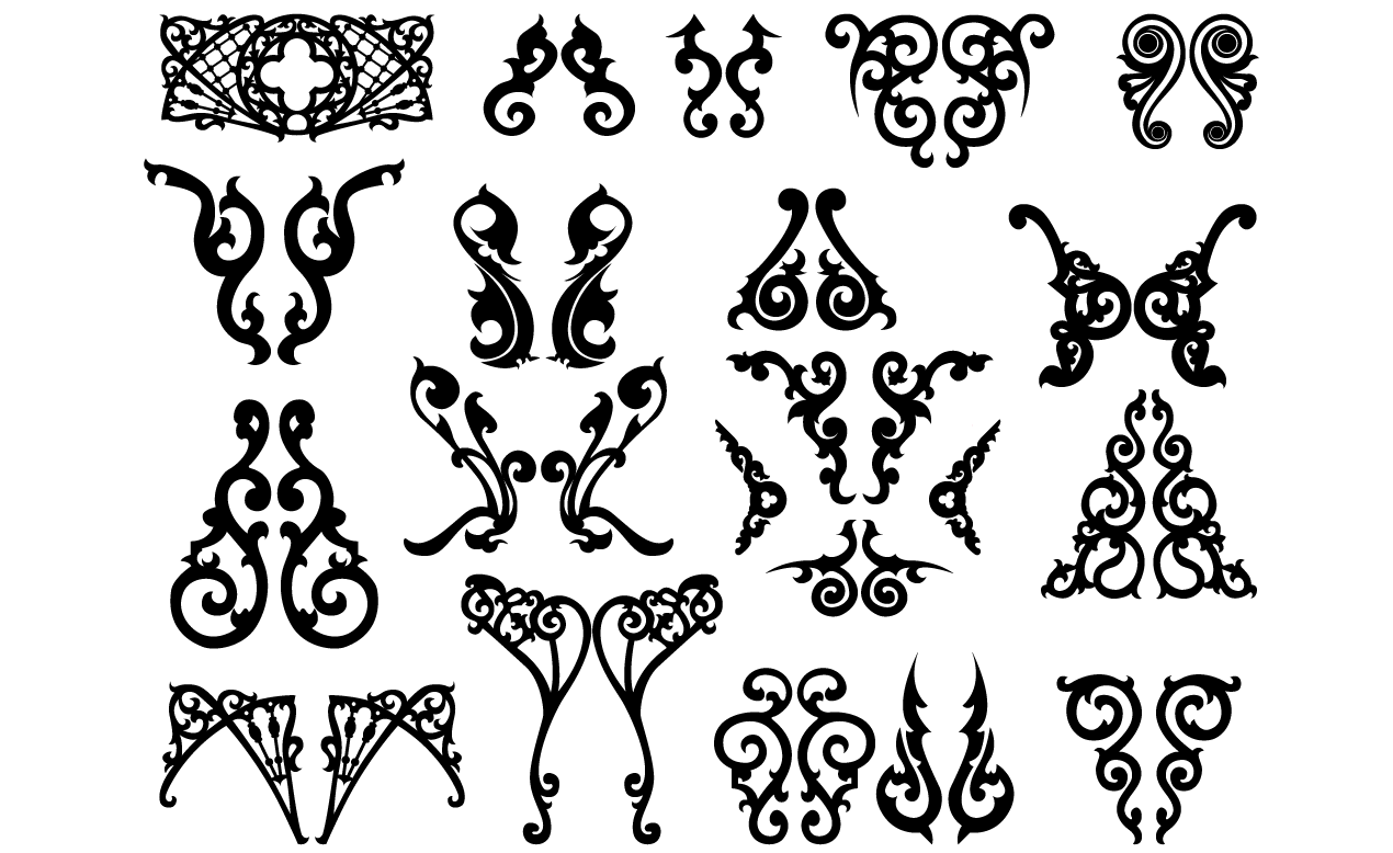 Decorative Shapes Vector