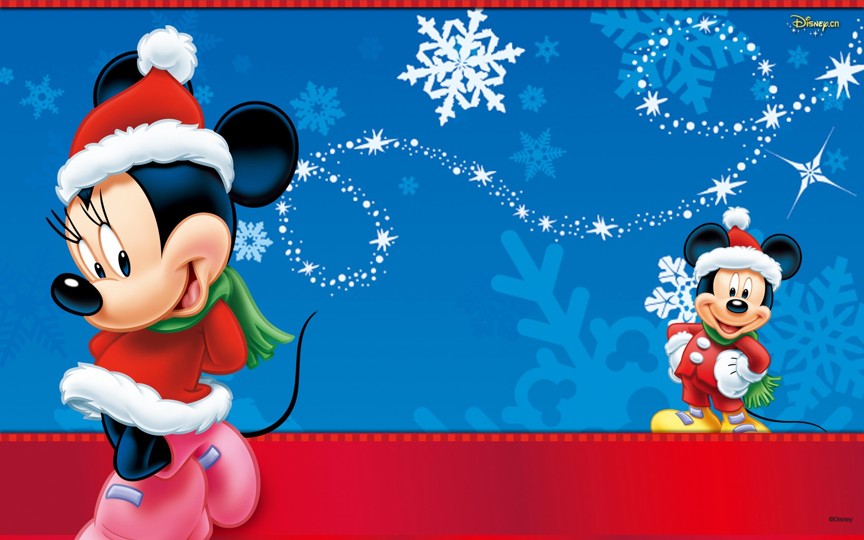 Disney Christmas Vector