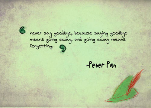 Disney Quotes About Goodbye