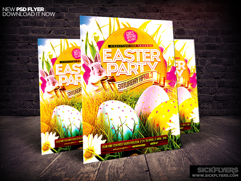 Easter Flyers Free Templates