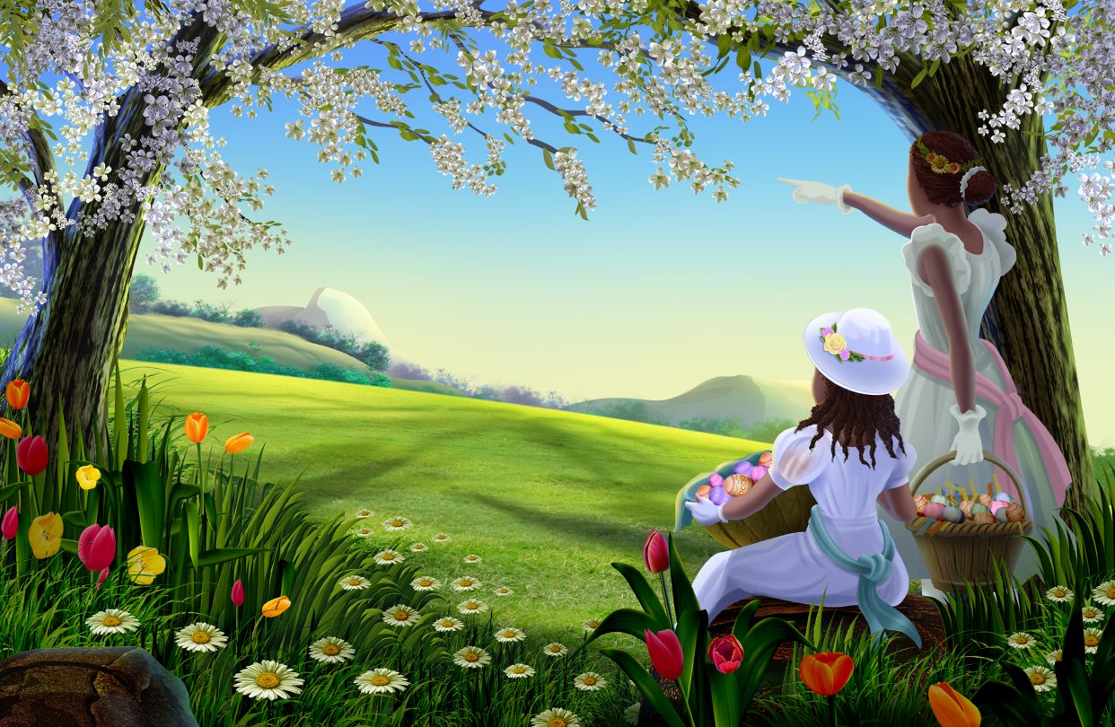 Easter Spring Desktop Wallpaper Easter Spring Desktop Wallpaper