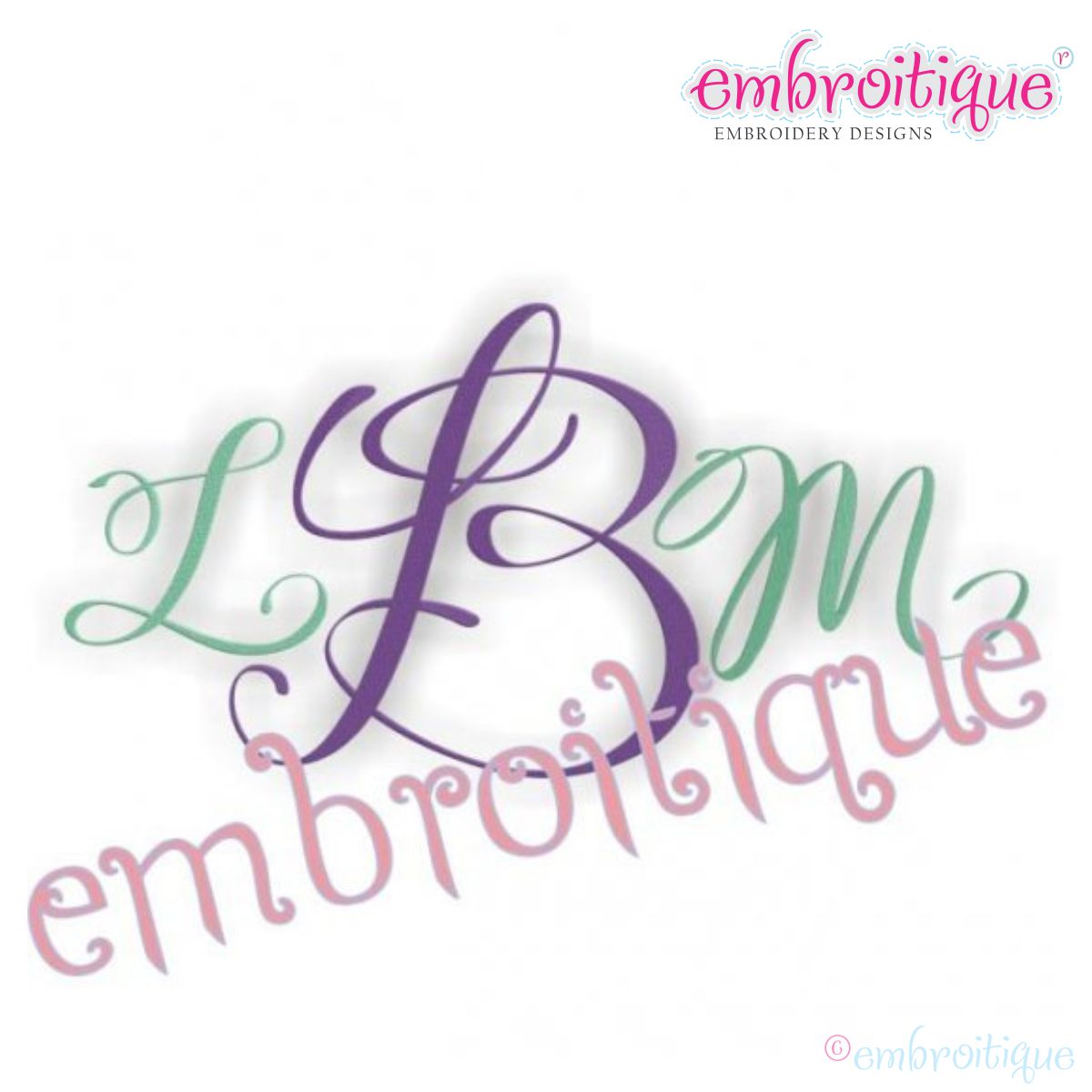 Elegant Free Script Monogram Font Elegant Free Script Monogram Font