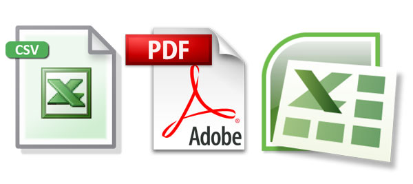 12 CSV Download Icon Small Images